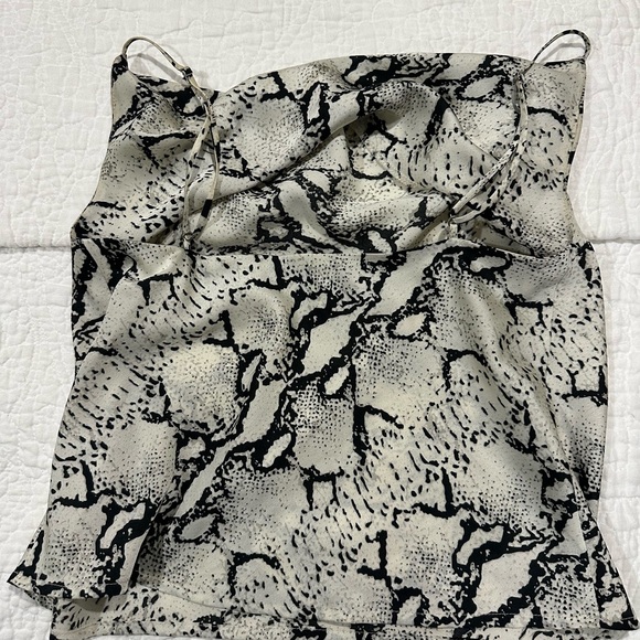 Snakeskin Print Camisole - Picture 2 of 3